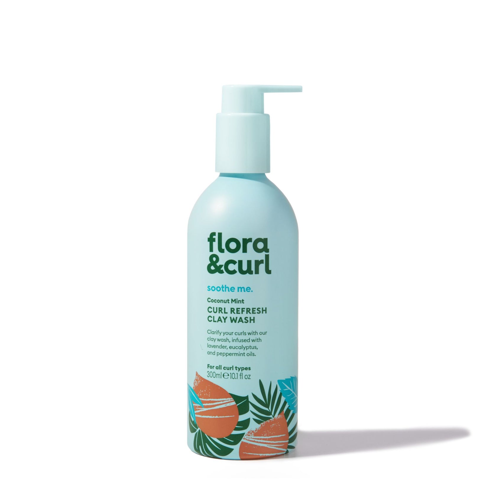 Coconut Mint Curl Refresh Clay Wash