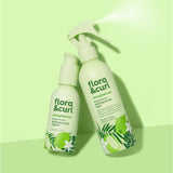 The Daily Strengthening Kit for curly, wavy and coily black afro hair by Flora & Curl Haircare